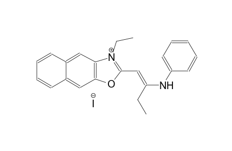 2-[(1E)-2-anilino-1-butenyl]-3-ethylnaphtho[2,3-d][1,3]oxazol-3-iumiodide