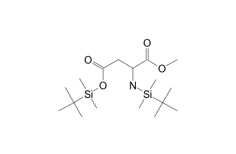 L-Aspartic acid, N-(tert-butyldimethylsilyl)-1-methyl ester, 4-tert-butyldimethylsilyl ester (isomer 2)