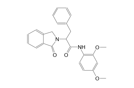 1H-isoindole-2-acetamide, N-(2,4-dimethoxyphenyl)-2,3-dihydro-1-oxo-alpha-(phenylmethyl)-, (alpha~2~S)-