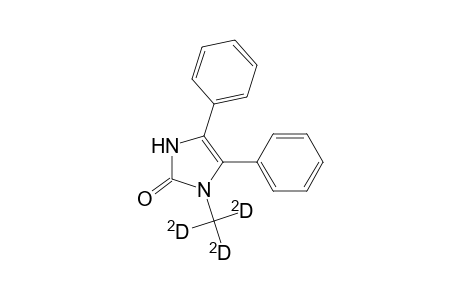 4,5-Diphenyl-1-(trideuteriomethyl)-4-imidazolin-2-one