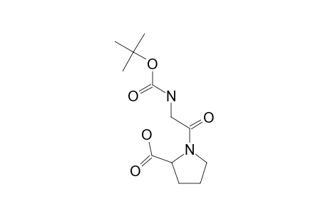 TRANS-N-TERT.-BUTYLOXYCARBONYL-GLYCYLPROLINE
