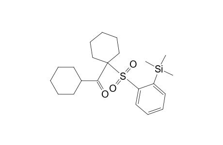 Methanone, cyclohexyl[1-[[2-(trimethylsilyl)phenyl]sulfonyl]cyclohex yl]-