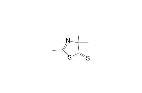 5(4H)-Thiazolethione, 2,4,4-trimethyl-