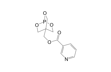 4-Methylene-2,6,7-trioxa-1-phosphabicyclo[2.2.2]octane Nicotinoate