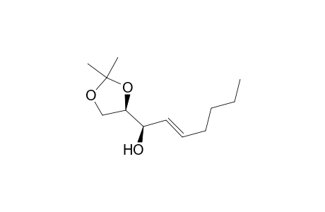 (E)-(1R,4'R)-1-(2,2-Dimethyl-1,3-dioxolane-4-yl)hept-2-en-1-ol