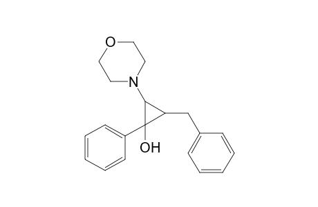 2-Morpholino-3-benzyl-1-phenylcyclopropanol