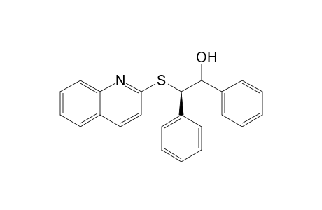 1,2-Diphenyl-2-(2'-quinolylthio)-1-ethanol