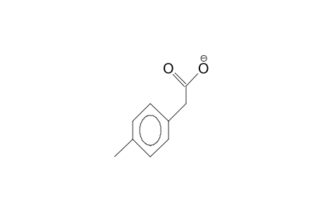 4-Tolyl-acetate anion