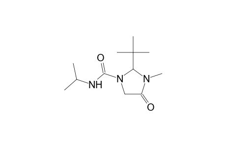 2-tert-Butyl-N-isopropyl-3-methyl-4-oxo-1-imidazolidinecarboxamide