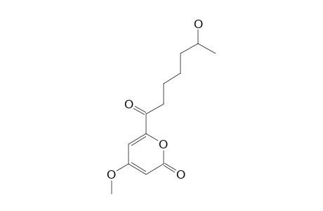 XYLAPYRONE-A;4-METHOXY-6-(6-HYDROXY-1-OXOHEPTYL)-2H-PYRAN-2-ONE