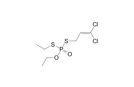 Phosphorodithioic acid, S-(3,3-dichloro-2-propenyl) O,S-diethylester