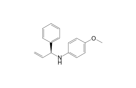 4-Methoxy-N-((S)-1-phenylallyl)benzenamine