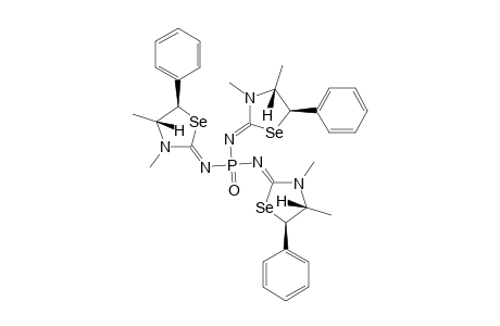 TRIS-(2-IMINO-3,4-DIMETHYL-5-PHENYL-1,3-SELENAZOLIDINYL)-OXOPHOSPHANE