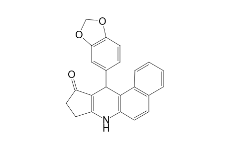 11-(1,3-Benzodioxol-5-yl)-7,8,9,11-tetrahydro-10H-benzo[f]cyclopenta[b]quinolin-10-one