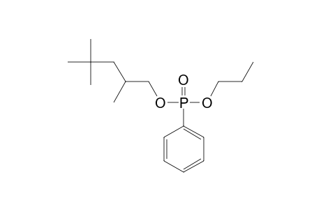 Phenylphosphonic acid, 2,4,4-trimethylpentyl propyl ester