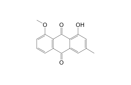 1-Hydroxy-8-methoxy-3-methyl-9,10-anthraquinone