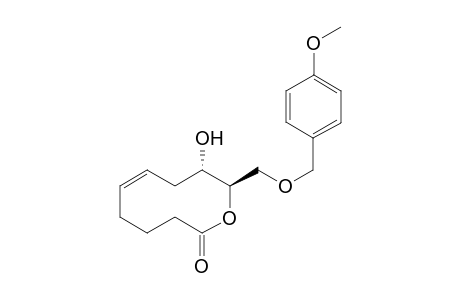 (9S,10R)-9-Hydroxy-10-(4-methoxybenzyloxy)-3,4,5,8,9,10-hexahydrooxecin-2-one