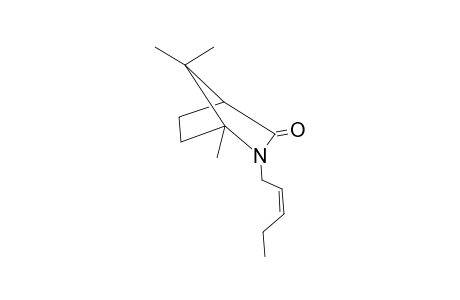 1,7,7-TRIMETHYL-2-(PENT-2-ENYL)-2-AZABICYCLO-[2.2.1]-HEPTAN-3-ONE;Z-ISOMER