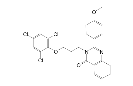 2-(4-methoxyphenyl)-3-[3-(2,4,6-trichlorophenoxy)propyl]-4(3H)-quinazolinone