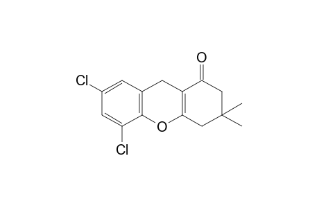 5,7-dichloro-3,3-dimethyl-1,2,3,4-tetrahydroxanthen-1-one