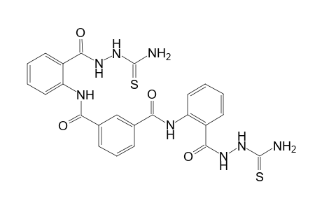 N,N'-Bis[2,2-(thiosemicarbazide-4'-yl)benzoyl]isophthalamide