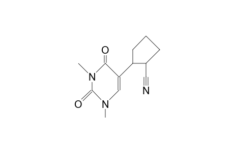 2-(1,2,3,4-Tetrahydro-1,3-dimethyl-2,4-dioxo-5-pyrimidinyl)-cyclopentanecarbonitrile