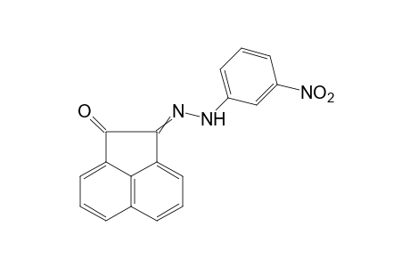 acenaphthenequinone, mono m-nitrophenylhydrazone