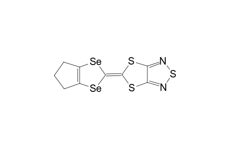 Trimethylene(thiadiazolo)diselenadithiafulvalene-