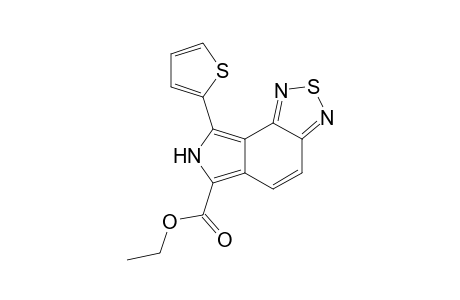 Ethyl 8-(2-thienyl)pyrrolo[3,4-e][2,1,3]benzothiadiazole-6-carboxylate