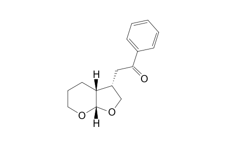 (3S,3aR,7aS)-2-(Hexahydro-4H-furo[2,3-b]pyran-3-yl)-1-phenylethan-1-one