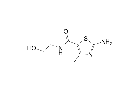 5-thiazolecarboxamide, 2-amino-N-(2-hydroxyethyl)-4-methyl-