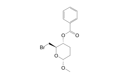 METHYL-4-O-BENZOYL-6-BROMO-2,3-DIDEOXY-D-ERYTHRO-HEXOPYRANOSIDE