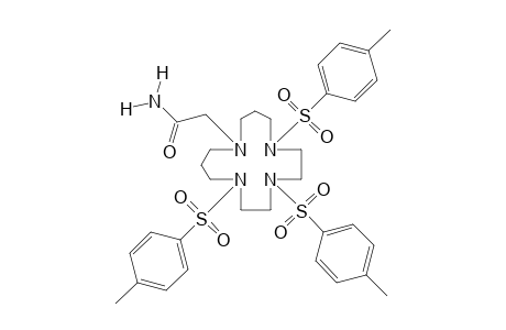 1,4,7-tris(p-tolylsulfonyl)-1,4,7,11-tetraazacyclotetradecane-11-acetamide