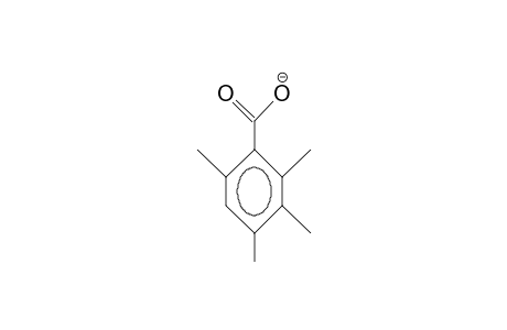 2,3,4,6-Tetramethyl-benzoate anion