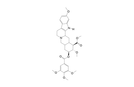 Yohimban-16-carboxylic acid, 11,17-dimethoxy-18-[(3,4,5-trimethoxybenzoyl)oxy]-, methyl ester, (3.beta.,16.beta.,17.alpha.,18.beta.,20.alpha.)-