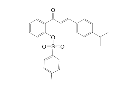 2-[3-(4-isopropylphenyl)-2-propenoyl]phenyl 4-methylbenzenesulfonate