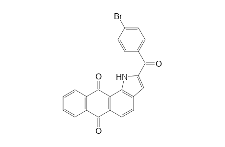2-(4-bromobenzoyl)-1H-naphtho[2,3-g]indole-6,11-dione