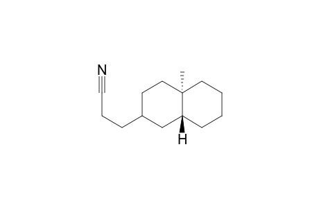 3-(10'-methyl-trans-2'decalinyl)propionitrile