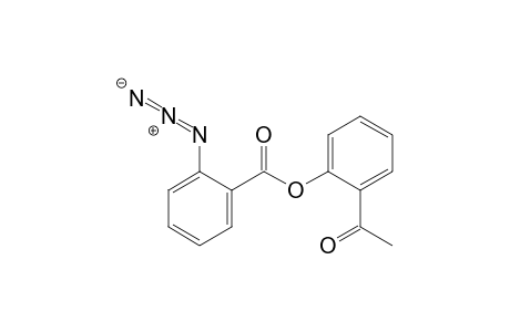 o-azidobenzoic acid, o-acetylphenyl ester
