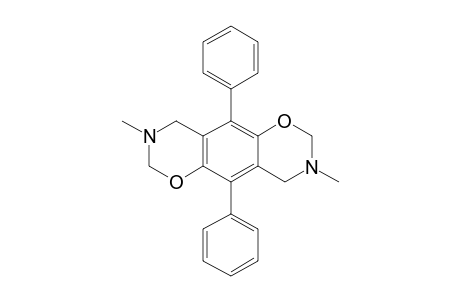 1,3-Oxazino[6,5-g][1,3]benzoxazine, 2,3,4,7,8,9-hexahydro-3,8-dimethyl-5,10-diphenyl-