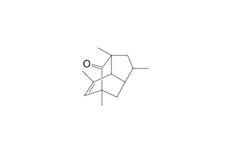 1,3,5,8-tetramethyltricyclo[4.3.1.0(3,7)]decan-2-one