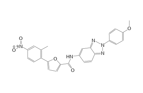 2-furancarboxamide, N-[2-(4-methoxyphenyl)-2H-1,2,3-benzotriazol-5-yl]-5-(2-methyl-4-nitrophenyl)-