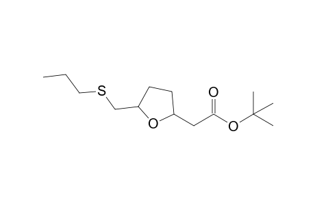 tert-Butyl [5-(Prop-1-ylthiomethyl)tetrahydrofuran-2-yl]acetate