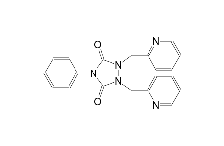 4-Phenyl-1,2-bis(2-pyridinylmethyl)-1,2,4-triazolidine-3,5-dione