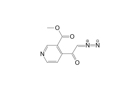 4-Diazoacetyl-3-methoxycarbonylpyridine