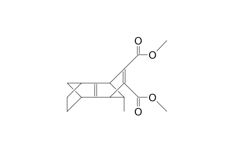 anti-1,4,5,6,7,8-Hexahydro-2,3-bis(methoxycarbonyl)-endo-10-methyl-(1,4-5,8)-dimethano-naphthalene