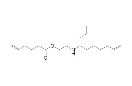 2-(1-Propylhept-6-enylamino)ethyl hex-5-enoate