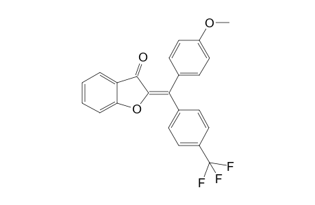 2-[1'-(p-Trifluoromethylphenyl)-1-(anisolyl)methylene)]-benzofuranone
