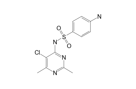 4-amino-N-(5-chloro-2,6-dimethylpyrimidin-4-yl)benzenesulfonamide
