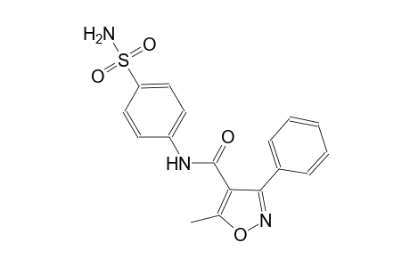 N-[4-(aminosulfonyl)phenyl]-5-methyl-3-phenyl-4-isoxazolecarboxamide